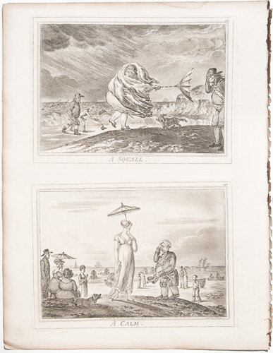 James Gillray originals "A Squall"


"A Calm"